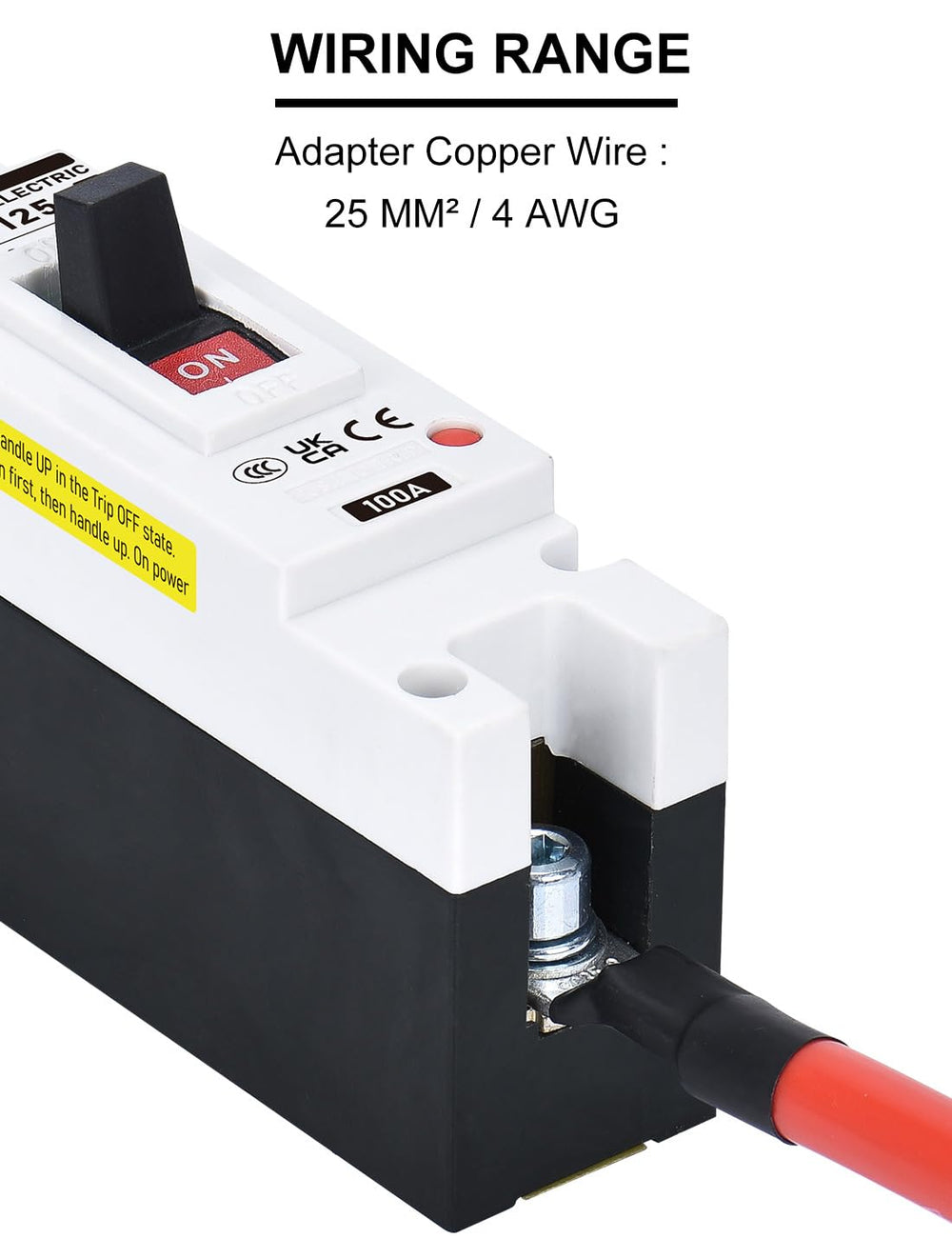 DIHOOL disconnect handle in operation illustrating visible isolation and simple manual control