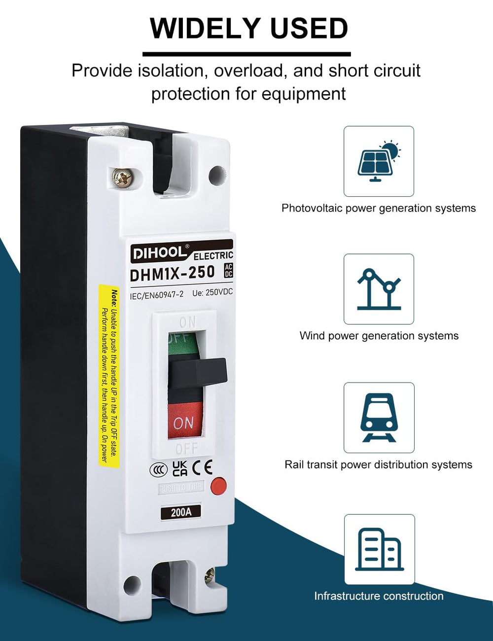 DIHOOL installed on solar power panel demonstrating clean system integration