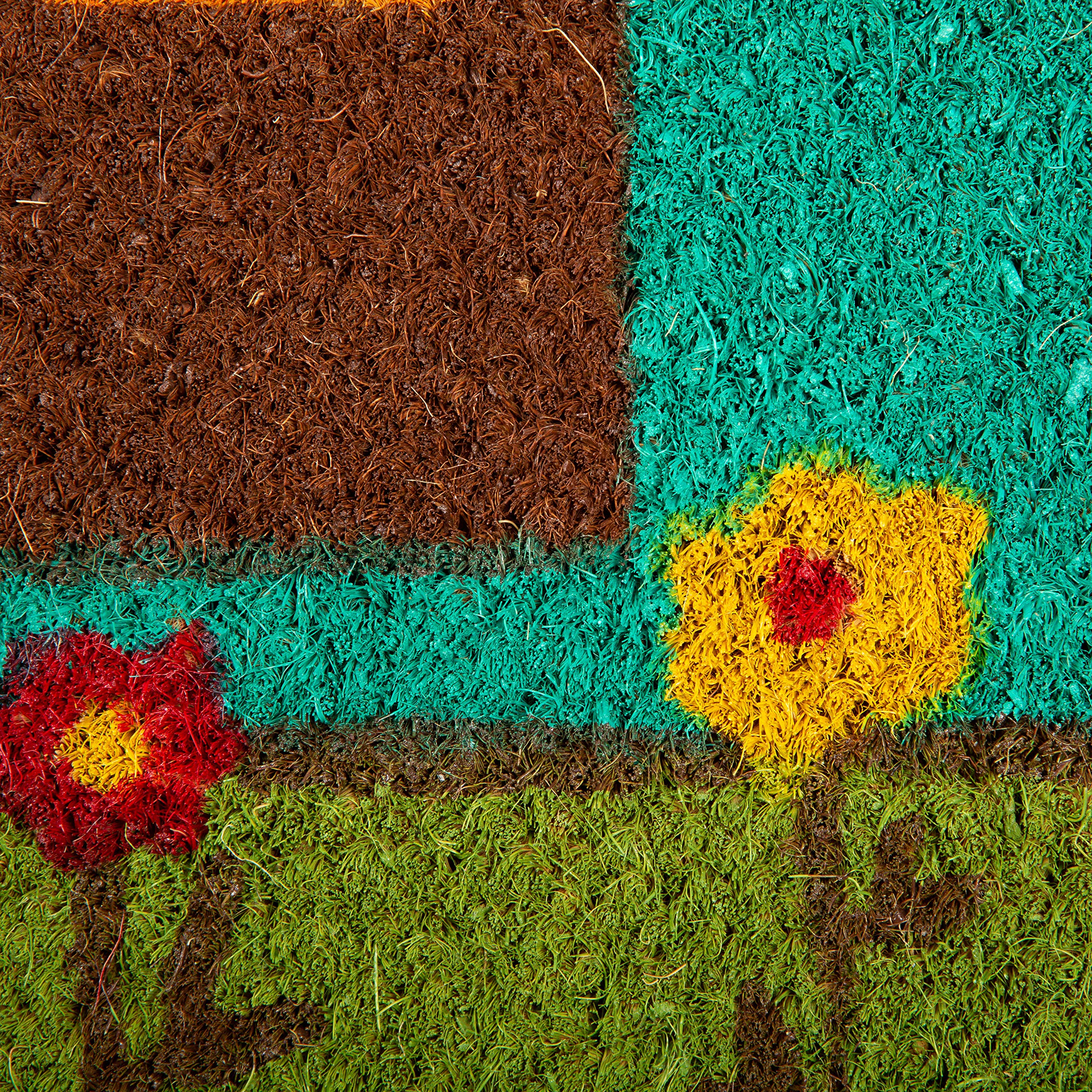DII doormat vinyl backing close-up showing non-slip stability and safety