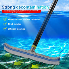DIIG close-up of 18-inch nylon bristles durable for scrubbing