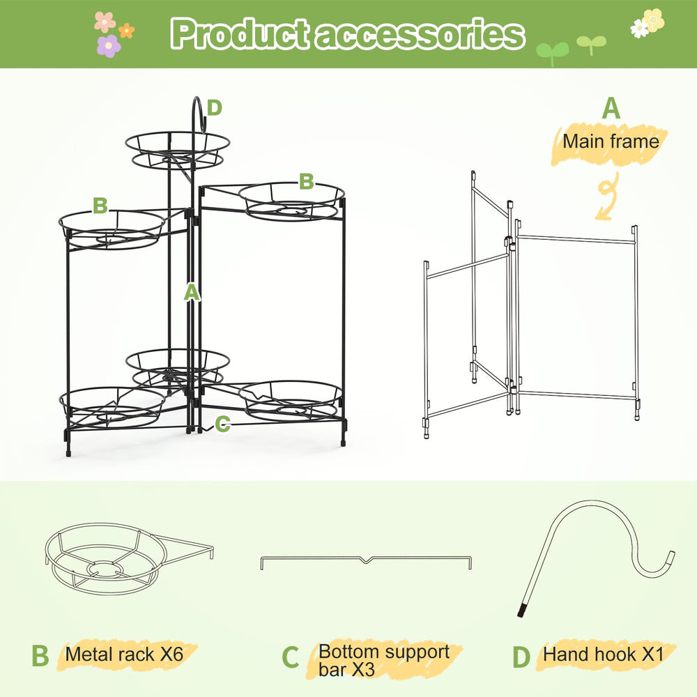 DiiKoo labeled components and manual showing quick five-minute assembly advantage