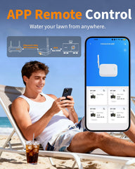 Diivoo app scheduling screen showing custom zone plans and remote control