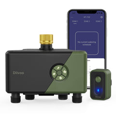 Diivoo front panel showing controls and LEDs for easy operation and quick setup