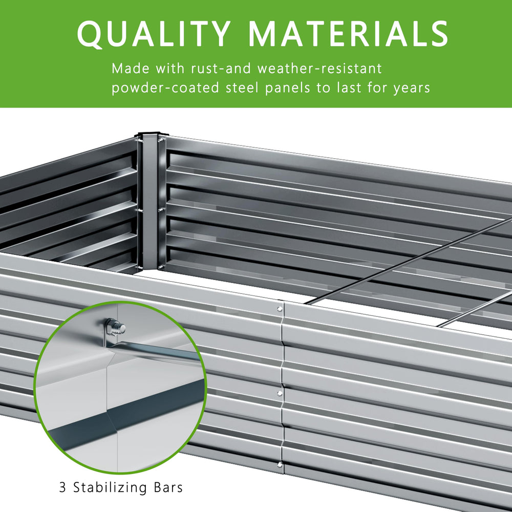 DIIYIV galvanized panel close-up showing corrosion-resistant finish and durability