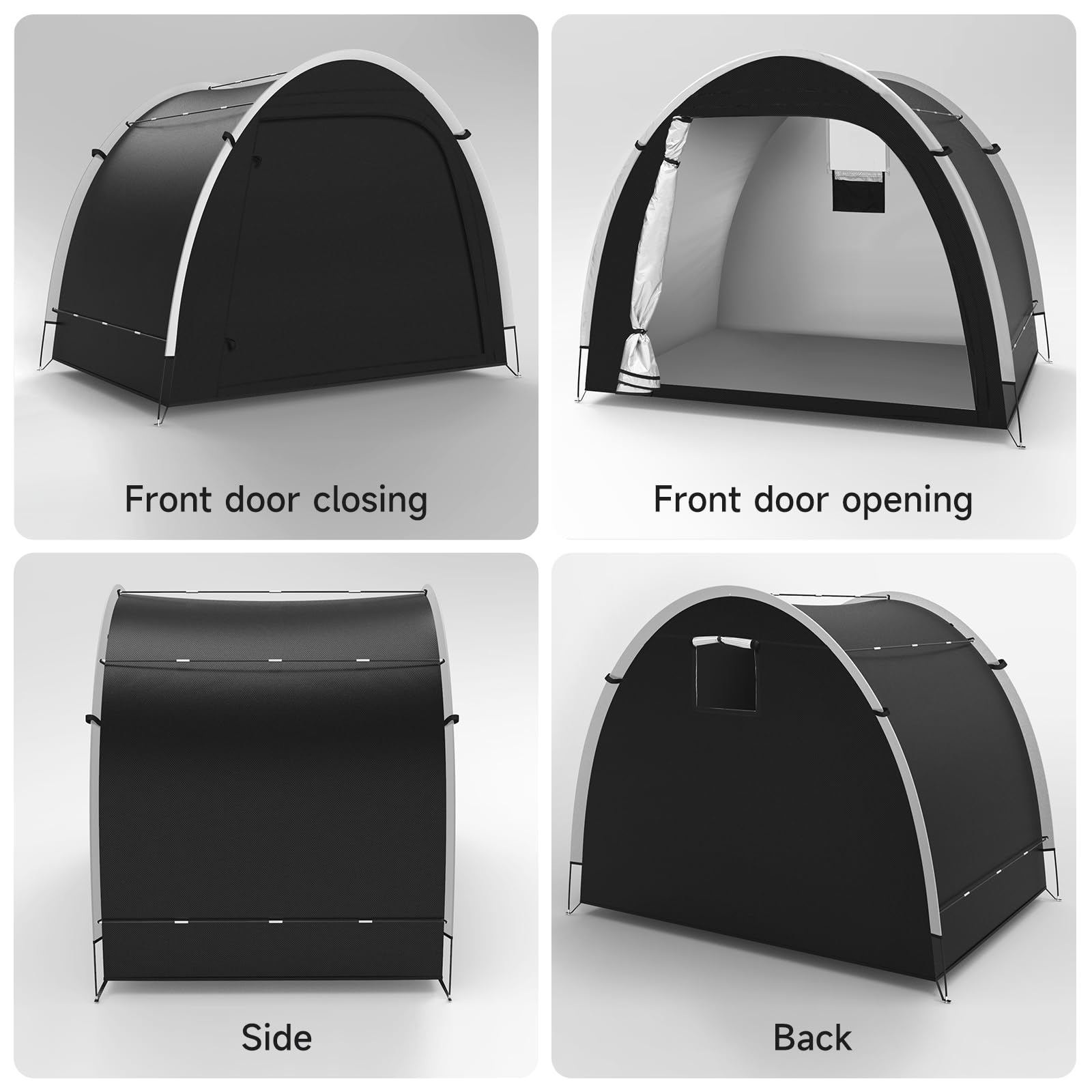 Dikutar folded in carry bag for compact transport and storage
