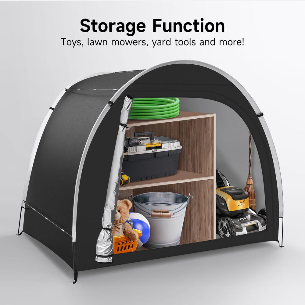 Dikutar inside view storing four bikes to save garage space