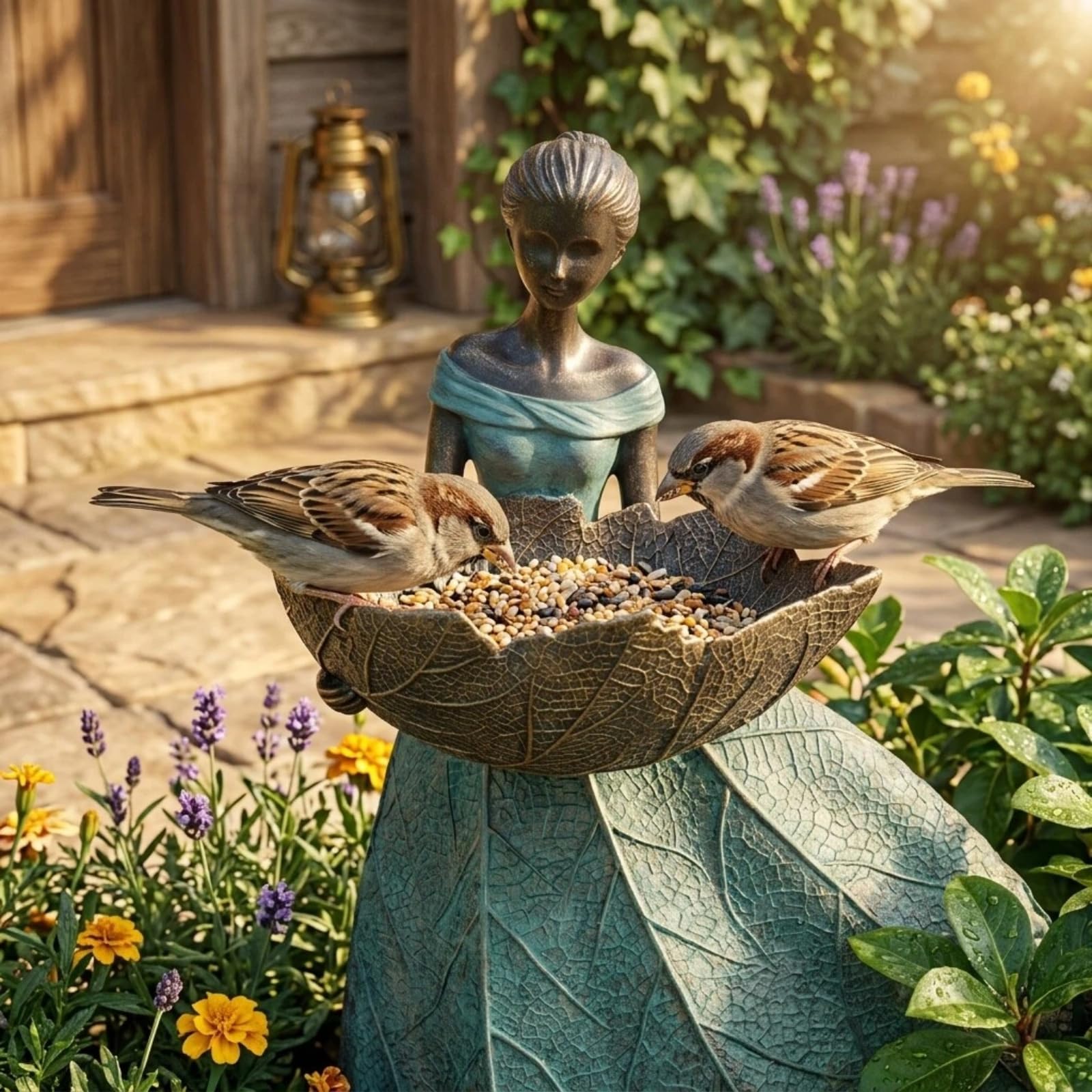 DiliComing fairy feeder tray closeup highlighting practical feeding surface