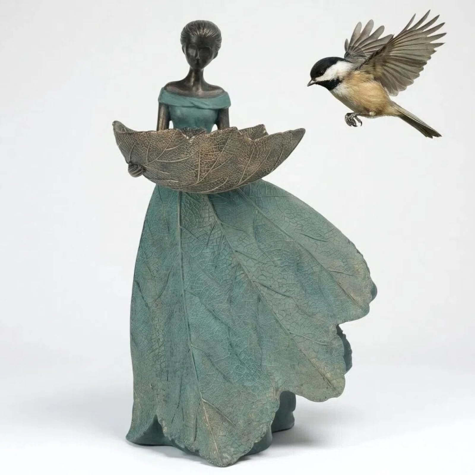DiliComing fairy statue front view showing whimsical charm and durable detail