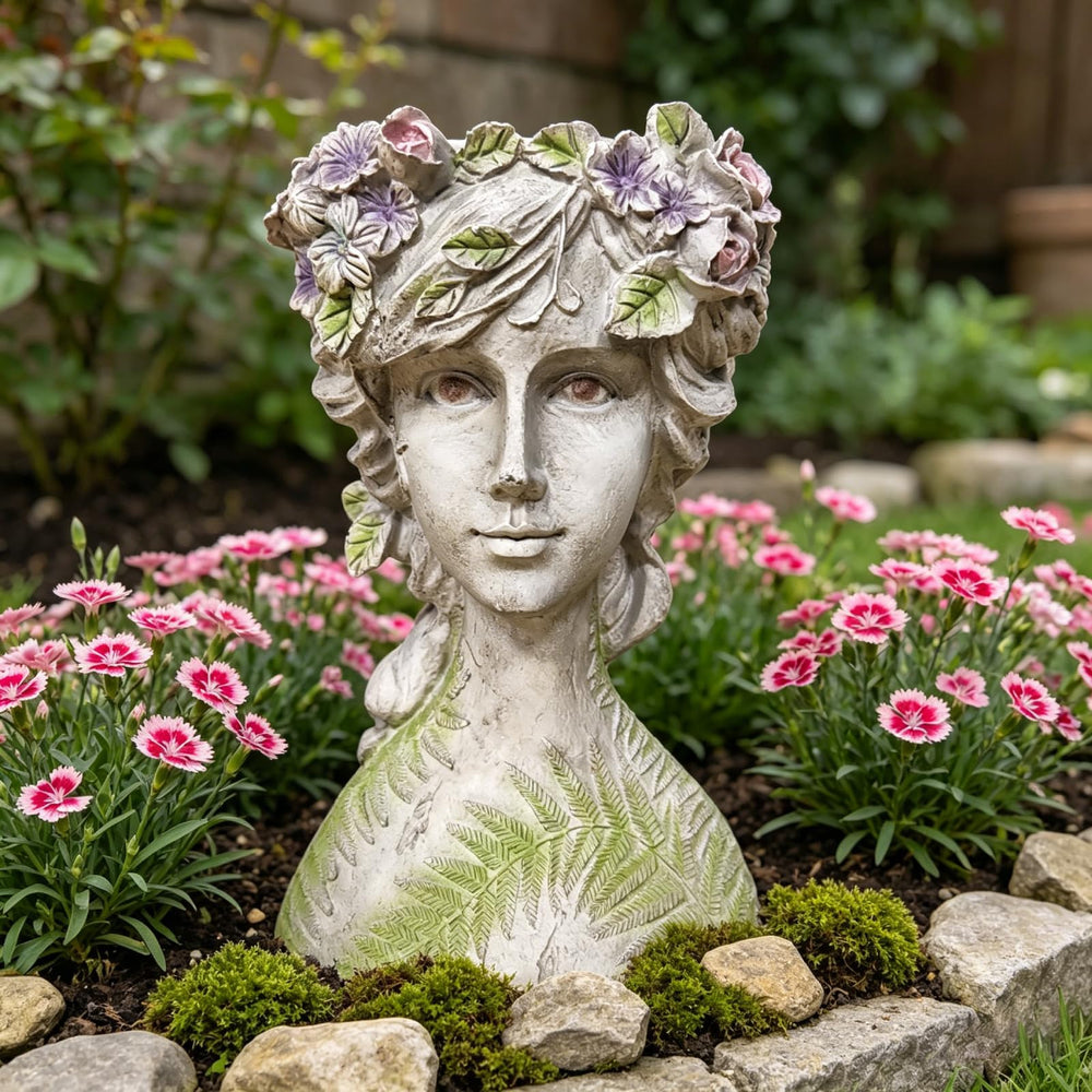 DiliComing close-up of face detail showing handcrafted texture and decorative appeal