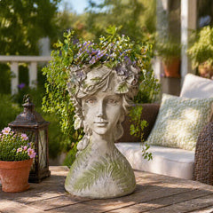 DiliComing front view head-planter showing playful face and strong display benefit