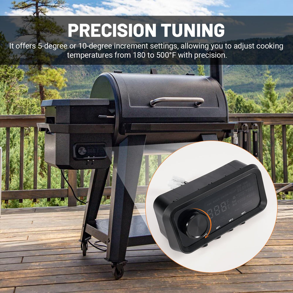 Dilomber installed in a Pit Boss grill demonstrating straightforward replacement