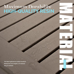 DIMAR GARDEN side profile by pool demonstrating quick-dry breathable design
