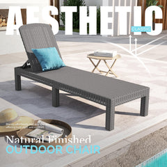 DIMAR GARDEN side profile highlighting adjustable recline positions benefit
