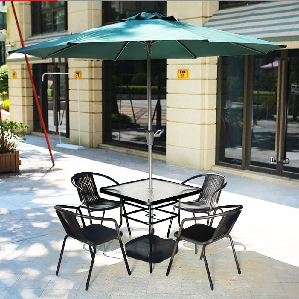 DIMAR GARDEN close-up of tempered glass texture and easy-clean surface benefit low maintenance