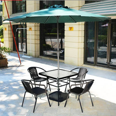 DIMAR GARDEN close-up of tempered glass texture and easy-clean surface benefit low maintenance