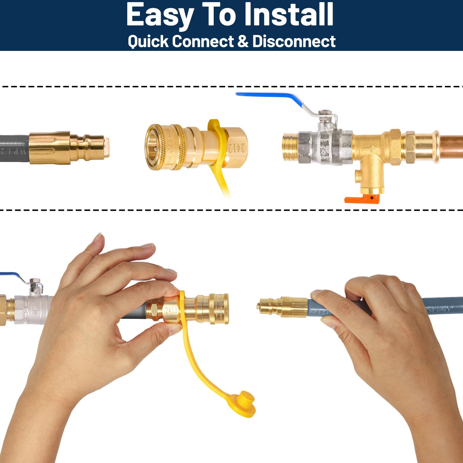 Dingbaayee installed on backyard grill delivering steady natural gas connection benefit