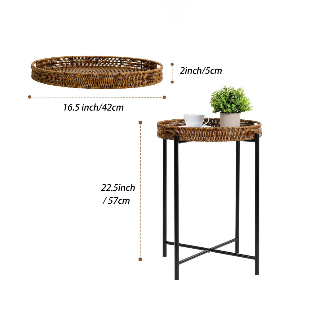 DINGTAI removable tray lifted for serving shows portability and convenience