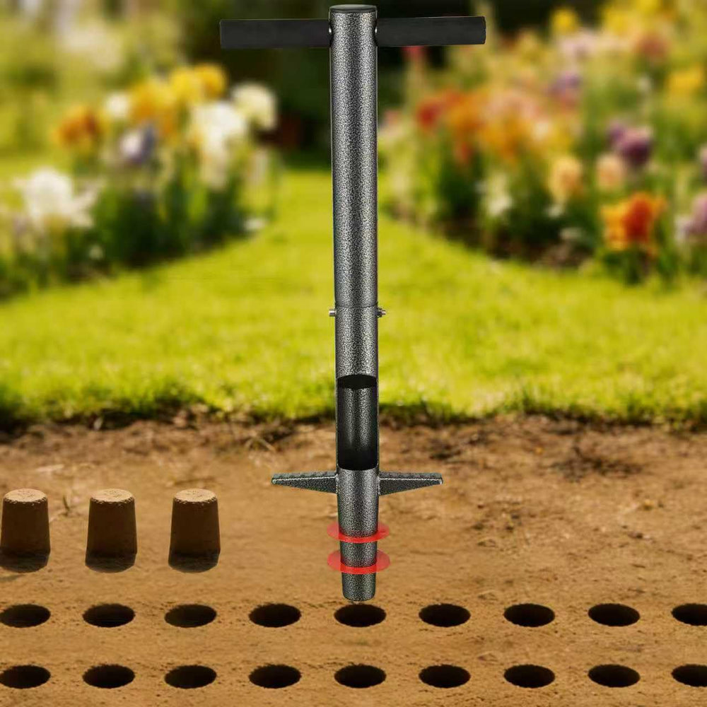 DIOVPLX front view of bulb planter showing overall design and durable build