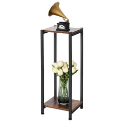 Dipion front view showing full two-tier stand and space-saving benefit