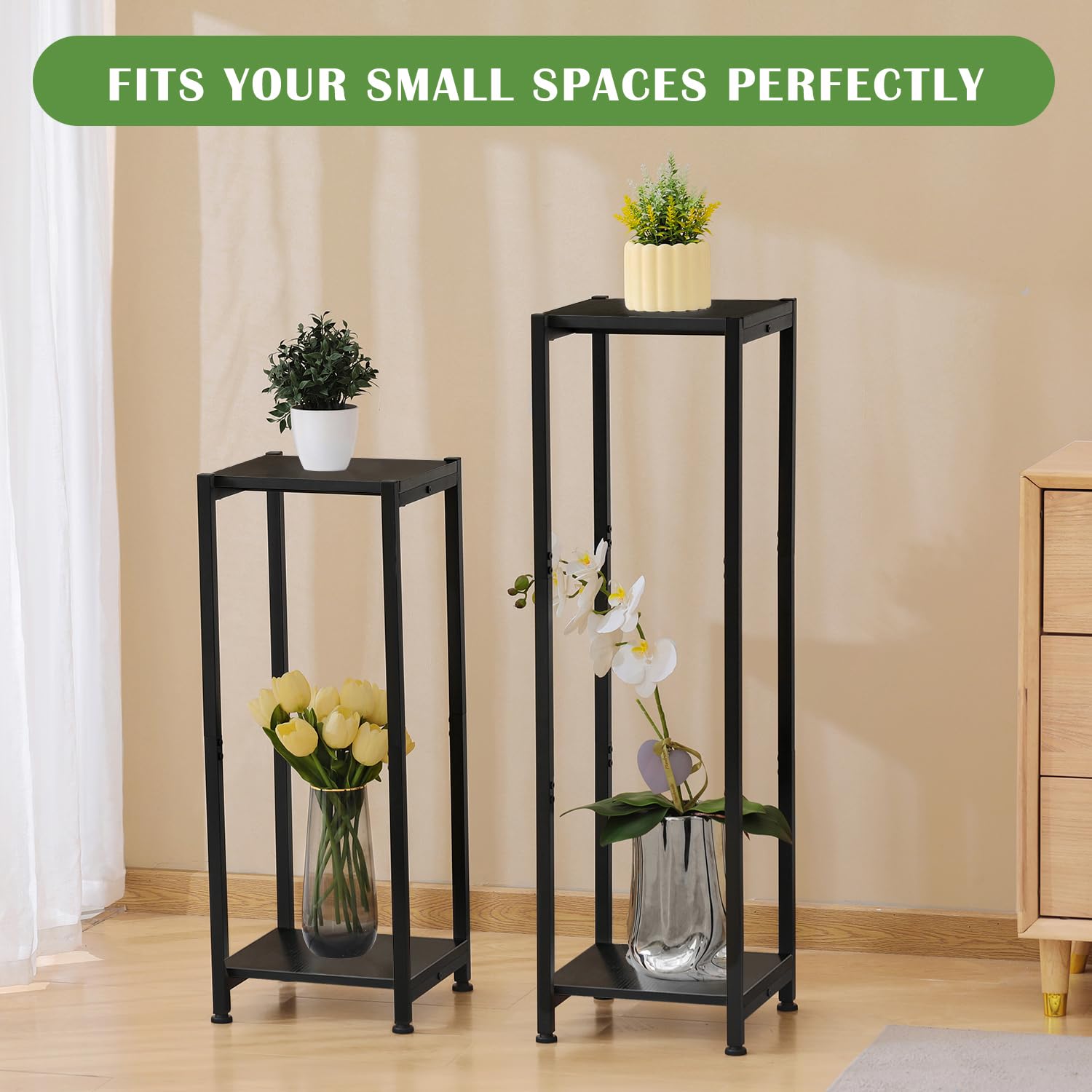 Dipion adjustable foot and hardware showing easy leveling and stable setup