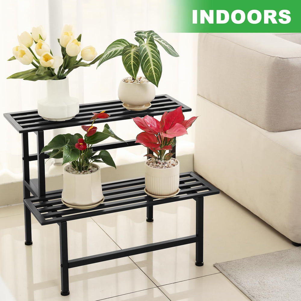 Dipion on a balcony staged with plants showing outdoor styling and space-saving benefit