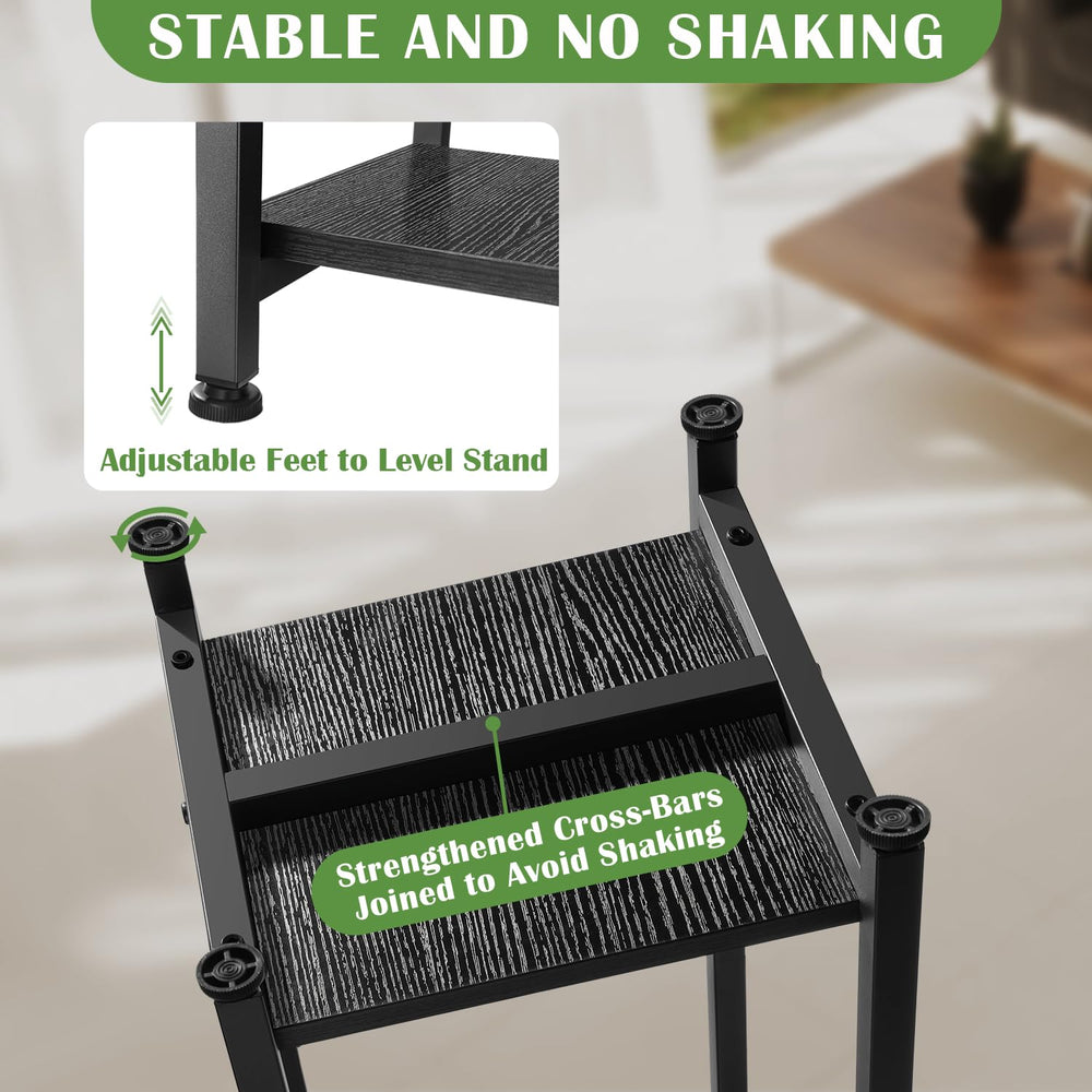 Dipion metal frame cross-bar detail showing reinforced stability for heavy pots