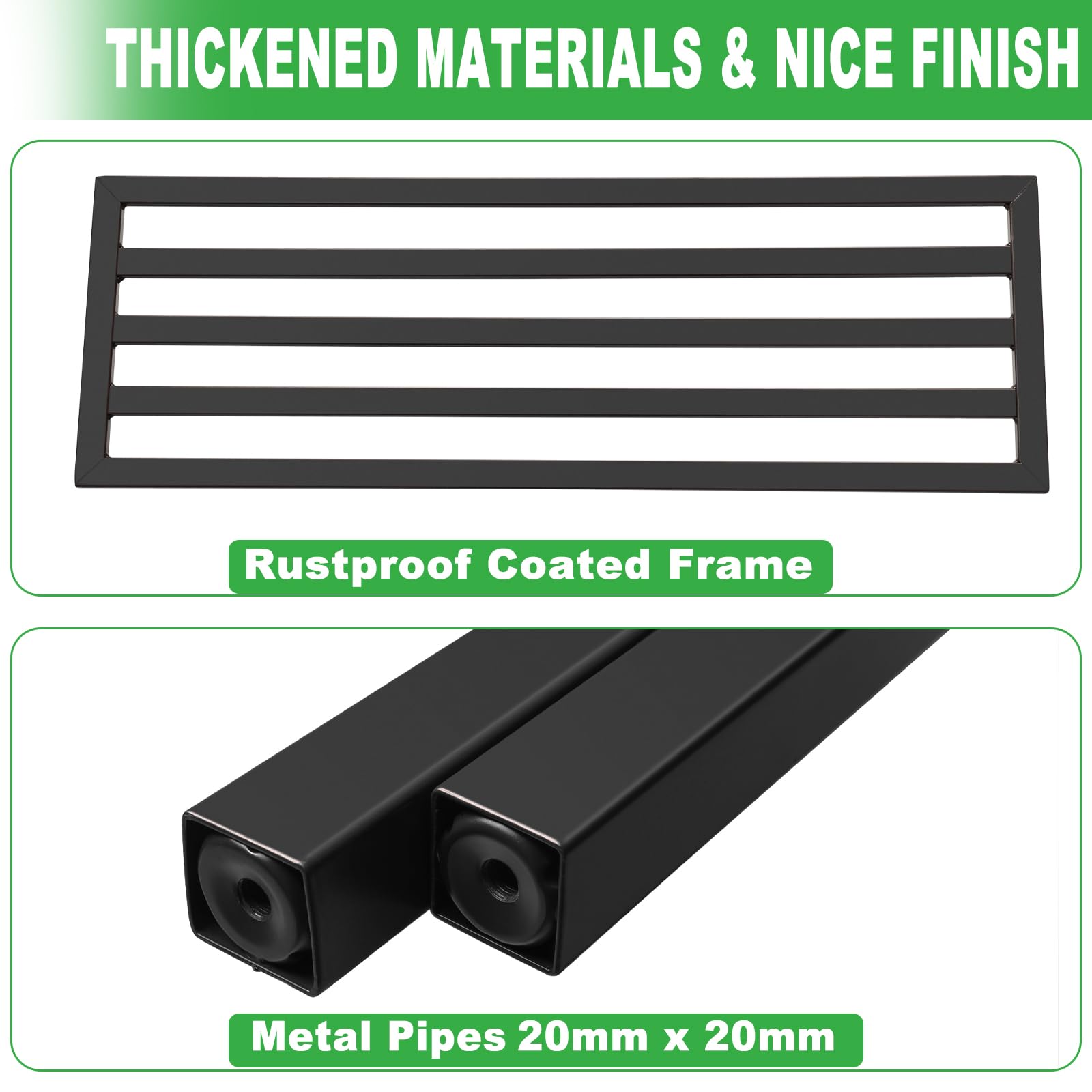 Dipion side angle revealing ladder shelf depth and stable tier spacing benefit
