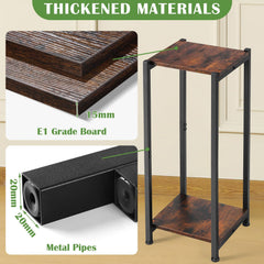 Dipion close-up of rustic brown shelf texture highlighting durable finish