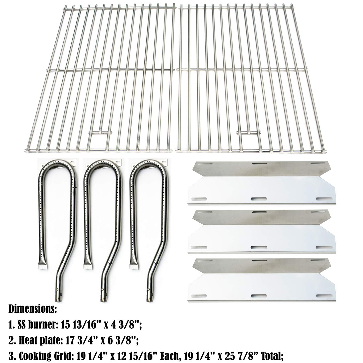Direct store close-up of stainless-steel burner showing corrosion resistance benefit