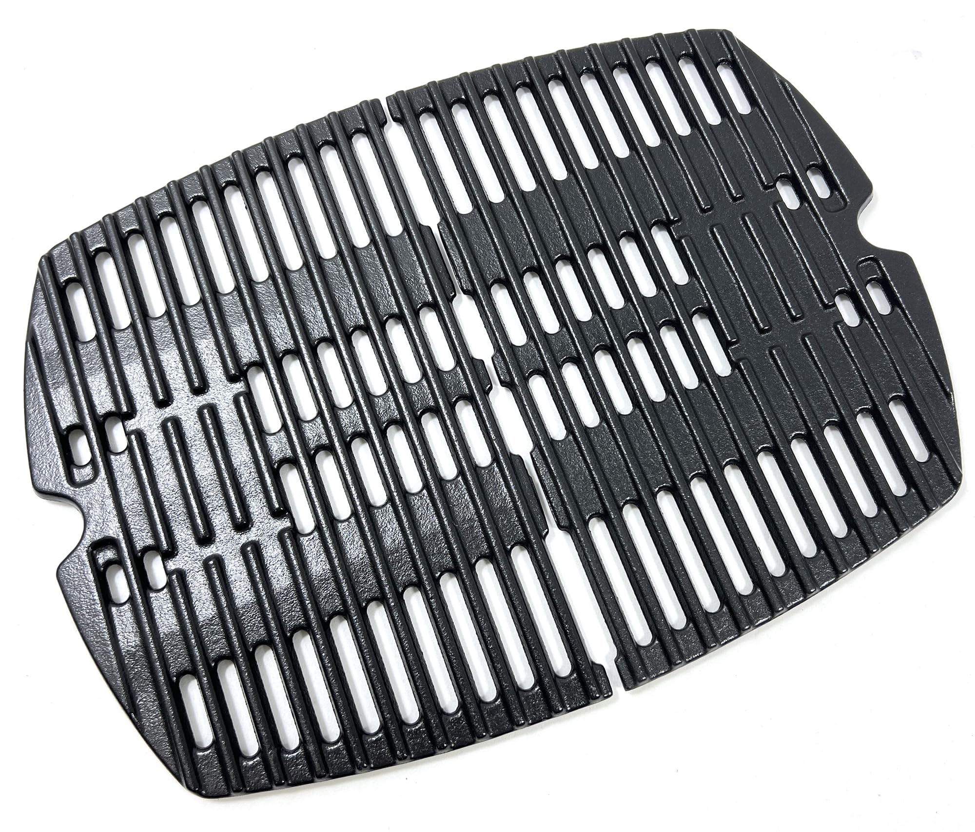 Direct Store cast iron grates front view showing solid construction and reliable fit