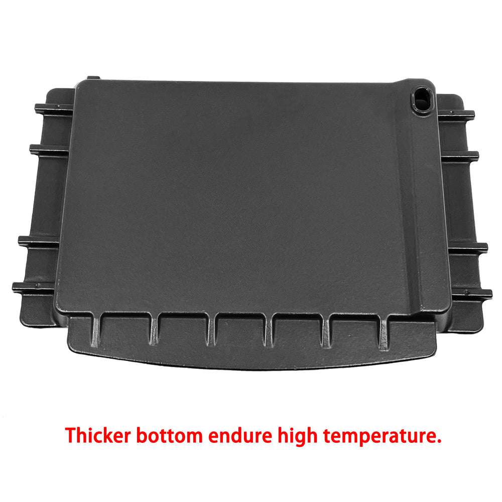 Direct Store close-up of matte enamel cast iron texture for durable heat retention