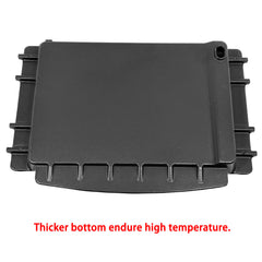 Direct Store close-up of matte enamel cast iron texture for durable heat retention