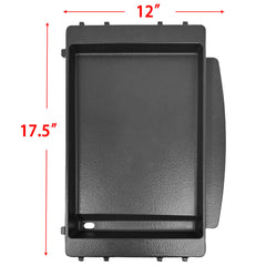 Direct Store griddle edge and raised lip detail improving food retention and safety