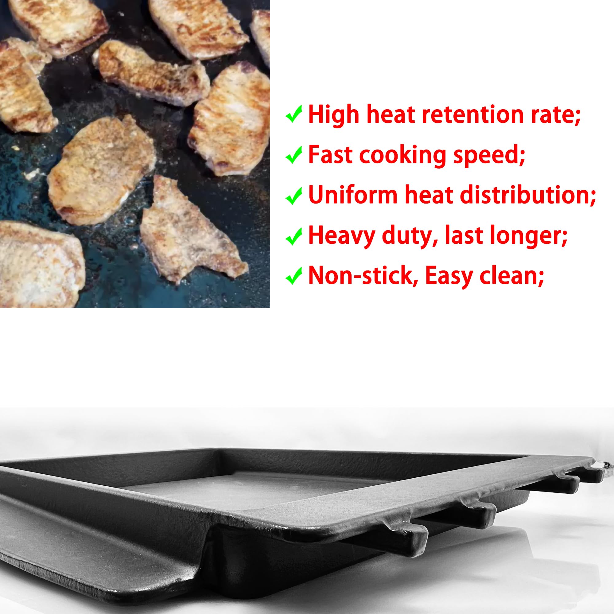 Direct Store griddle cooking pancakes and vegetables illustrating versatile grilling benefits