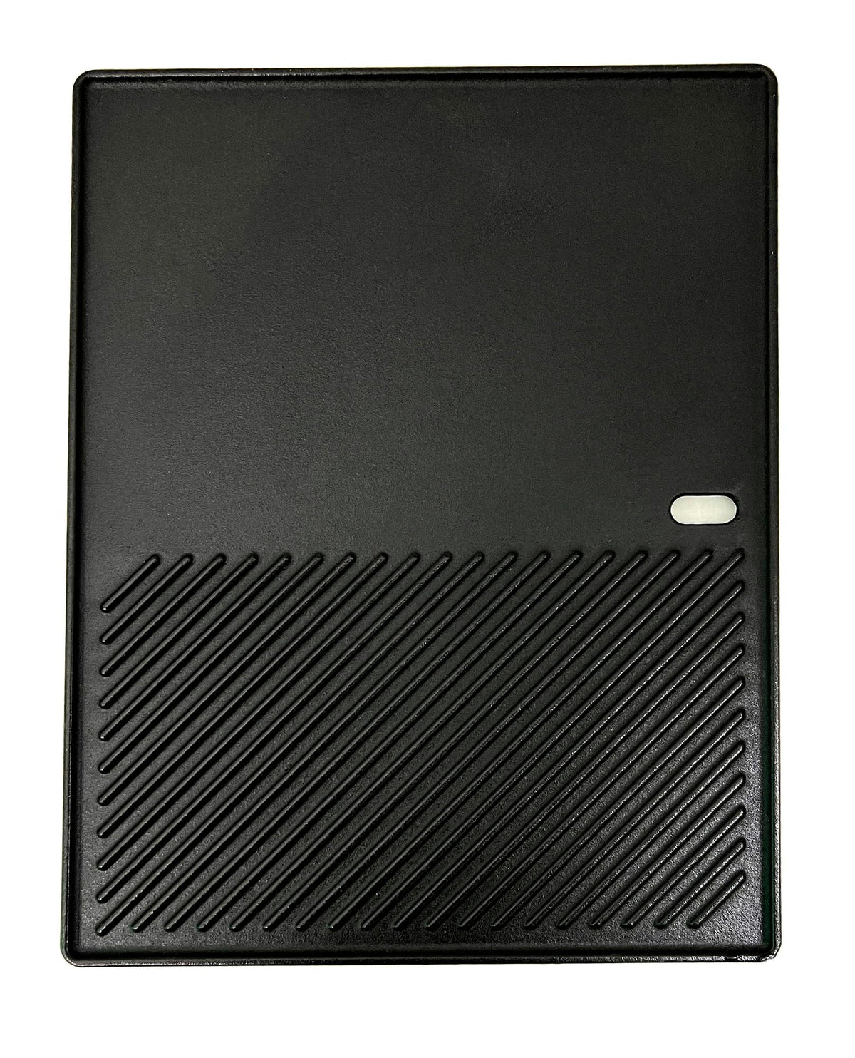 Direct Store cast iron griddle front view showing flat cooking surface and durable finish