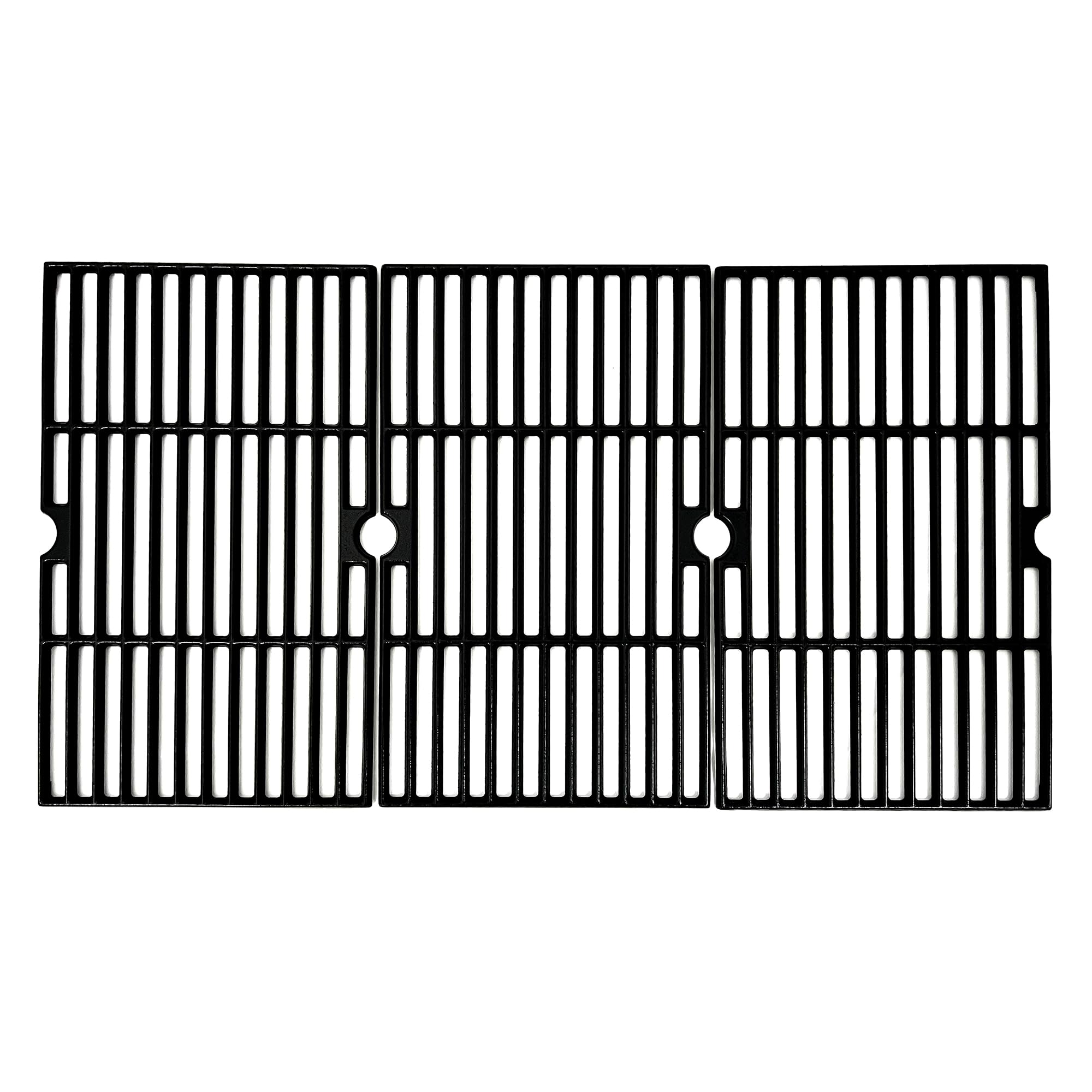 Direct Store DC145 front view showing three cast iron grates and fit