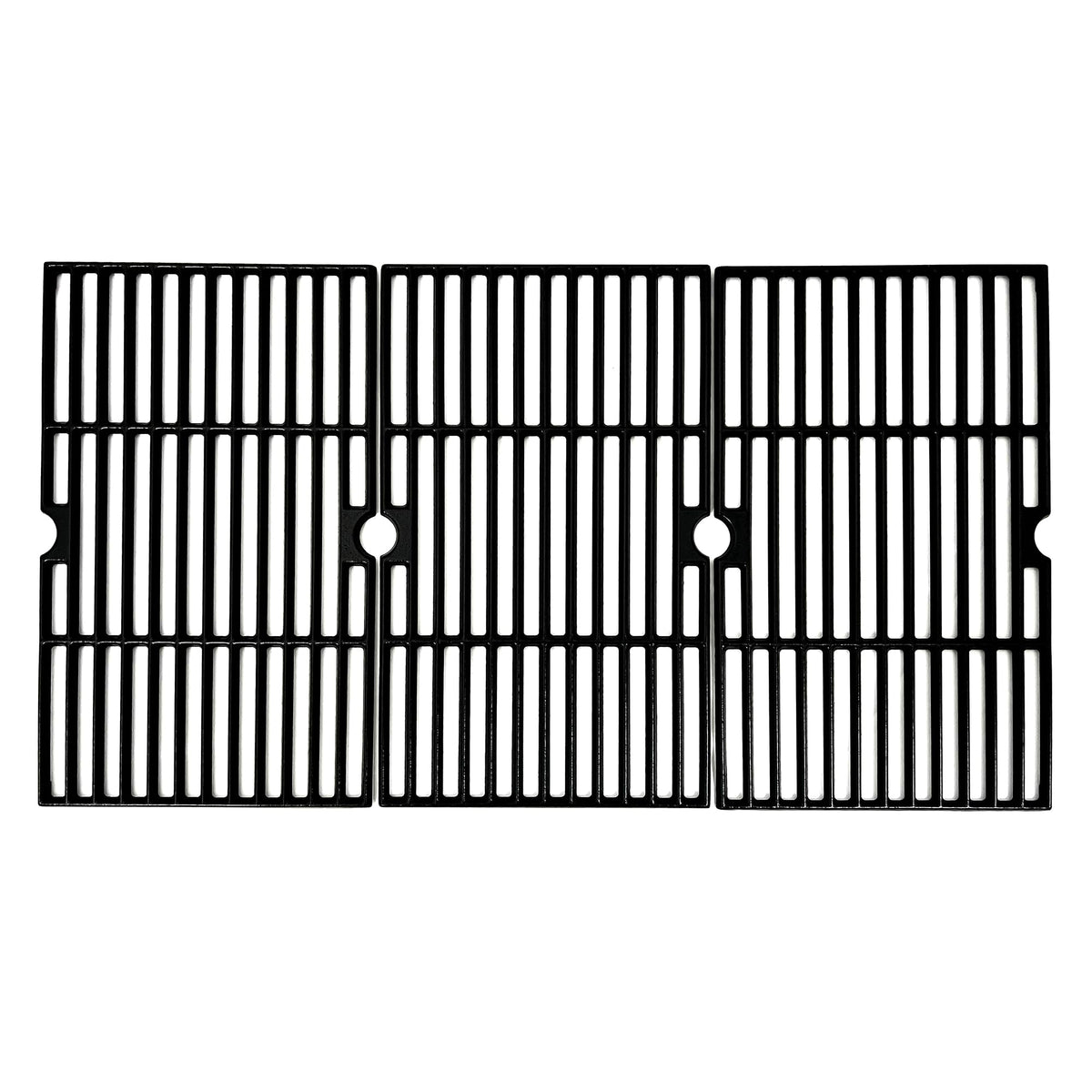 Direct Store DC145 front view showing three cast iron grates and fit