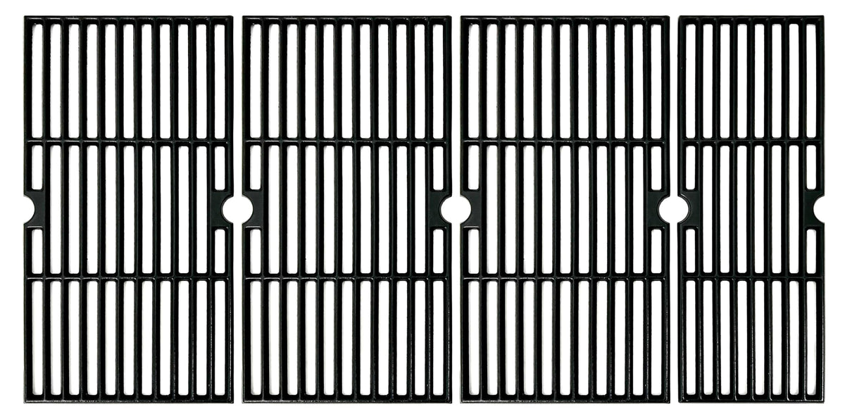 Direct Store DC152 front view of full four-piece grate set showing durable cast iron and fit