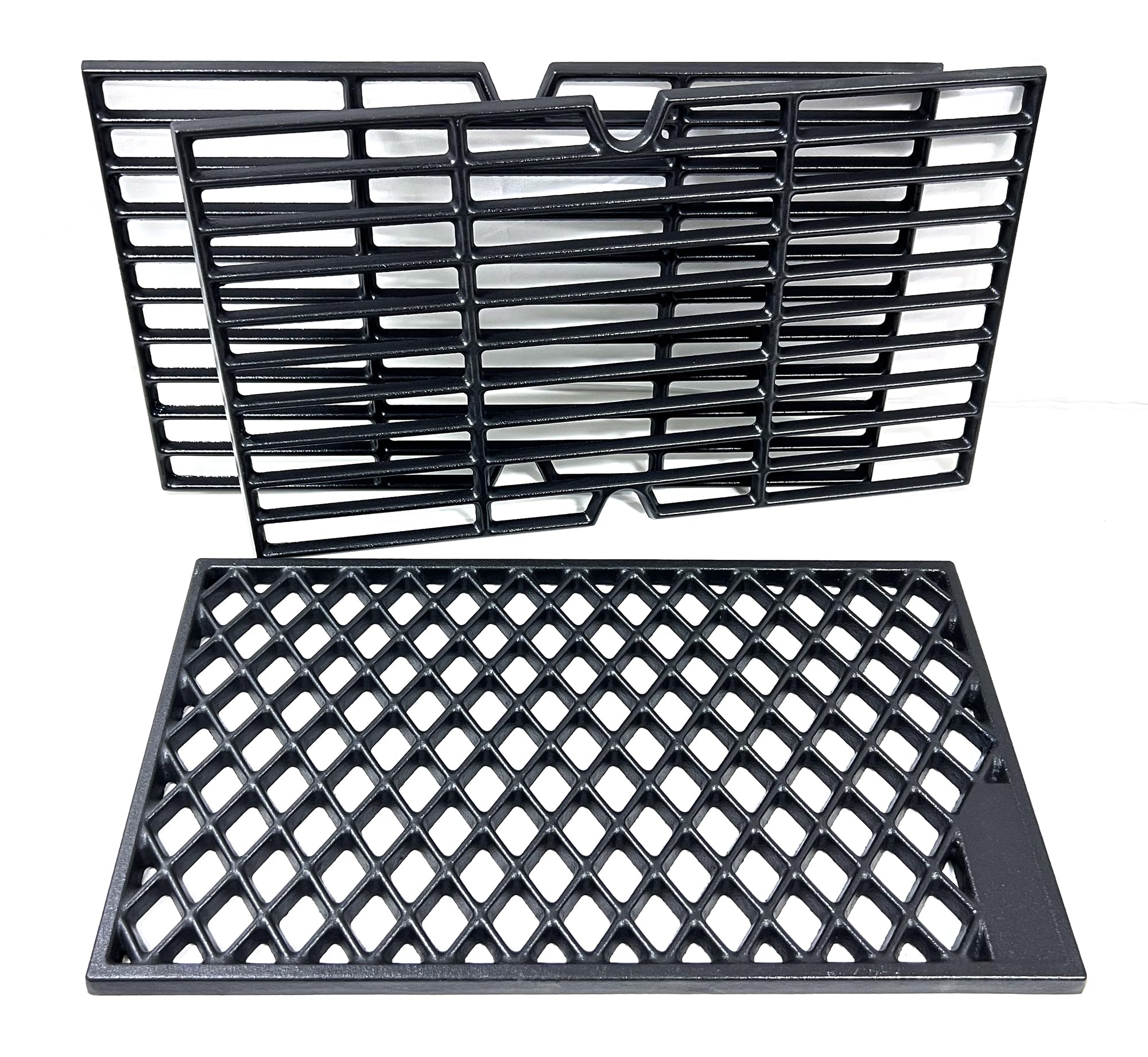 Direct Store diamond-style grate detail showing deep sear-mark capability