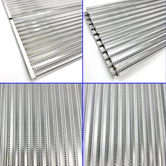 Direct Store DS123 close-up of perforations improving heat distribution benefit