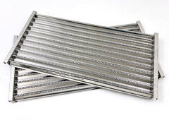 Direct Store DS123 front view showing stainless steel emitter plates and fit benefit