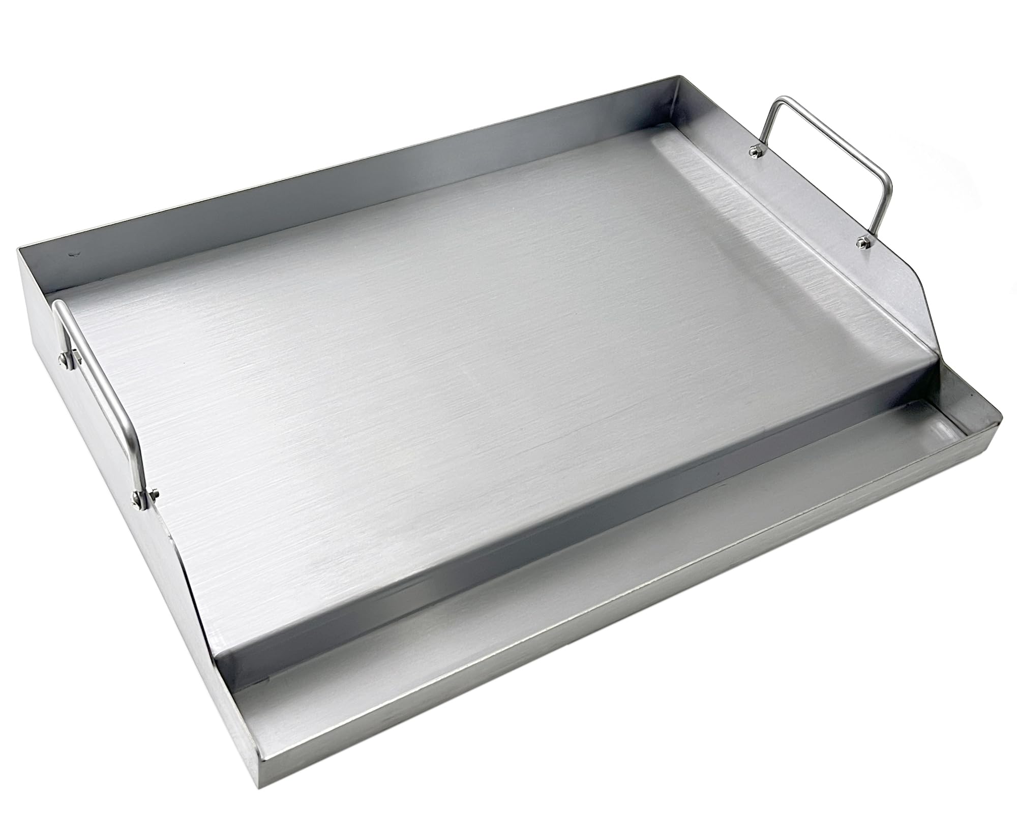 Direct Store DS126 front view showing full cooking surface and handles for versatile grilling