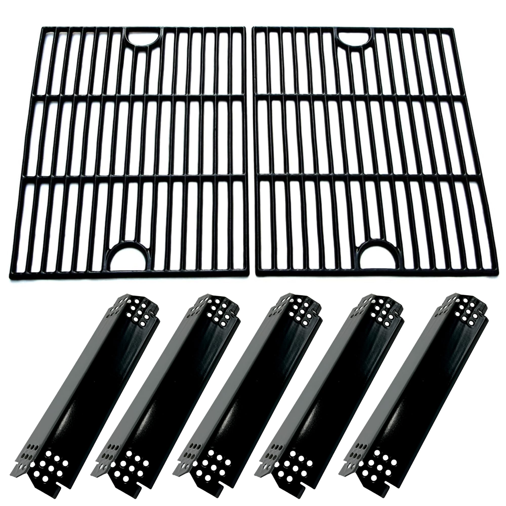 Direct Store front view of grates and plates showing reliable replacement