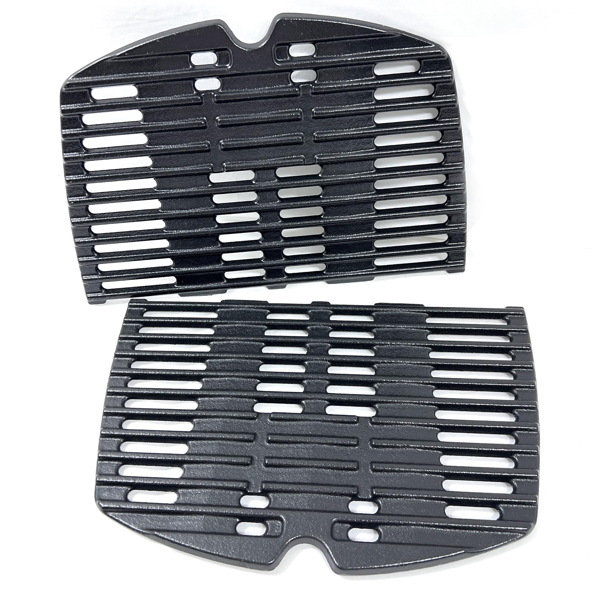 Direct Store grates installed in a Weber Q grill for improved searing performance