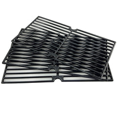 Direct Store grates installed in grill demonstrating secure fit and even heat zone