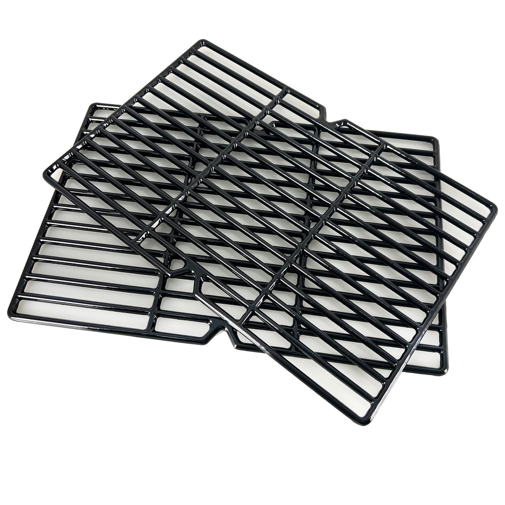 Direct Store grates installed in a grill showing even heat coverage benefit