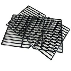 Direct Store grates installed in a grill showing even heat coverage benefit