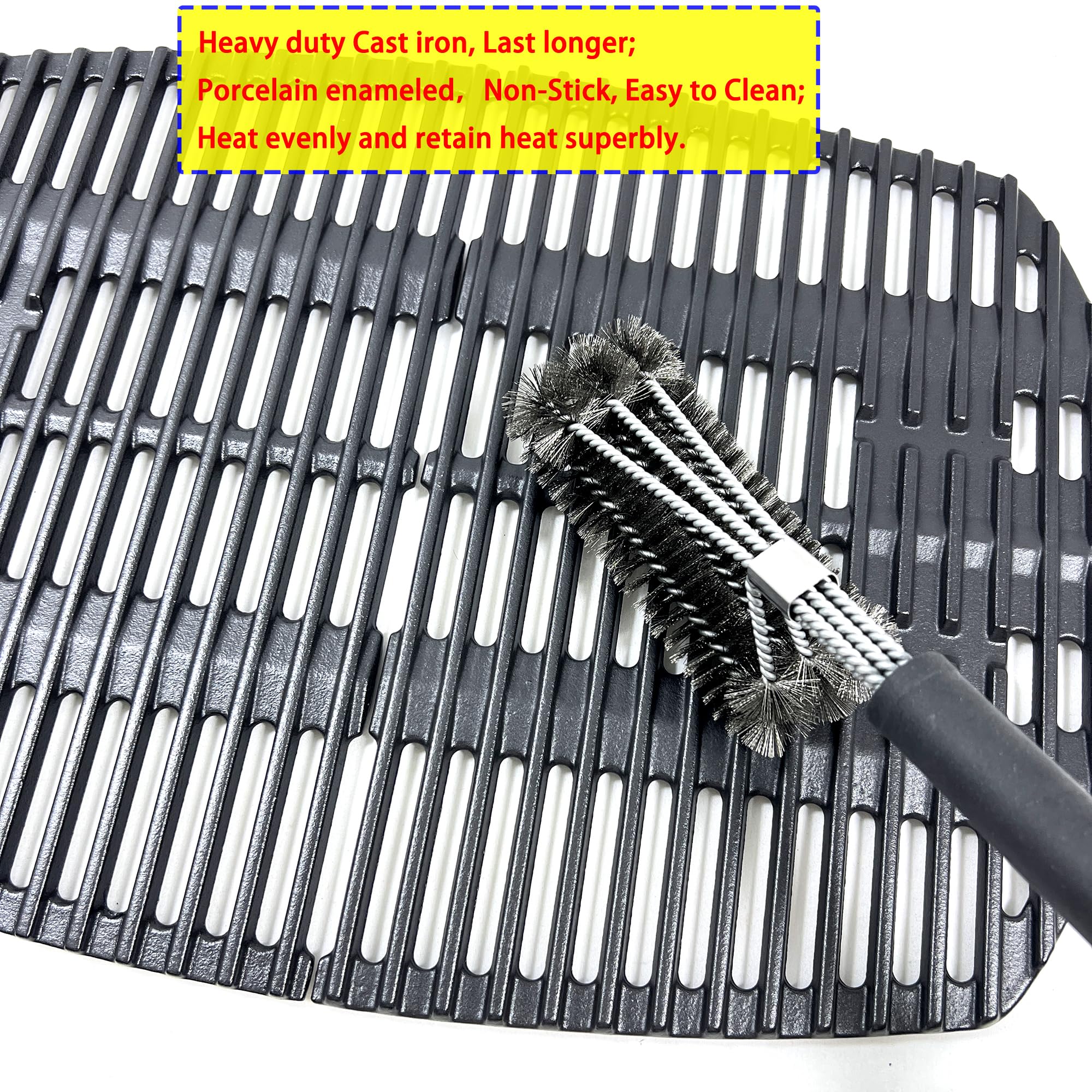 Direct Store seasoned grates with sliced steak showing improved sear and flavor retention