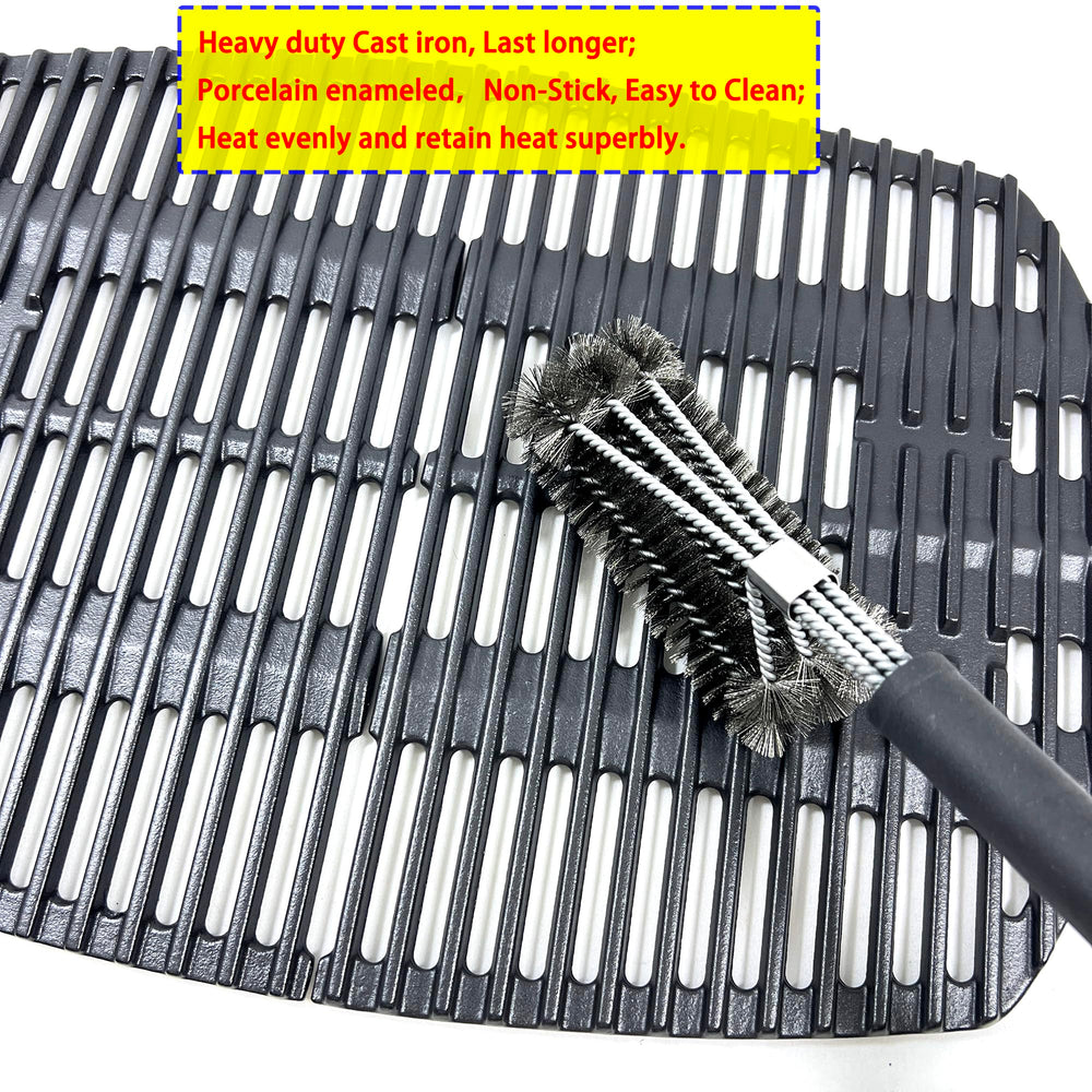Direct Store seasoned grates with sliced steak showing improved sear and flavor retention