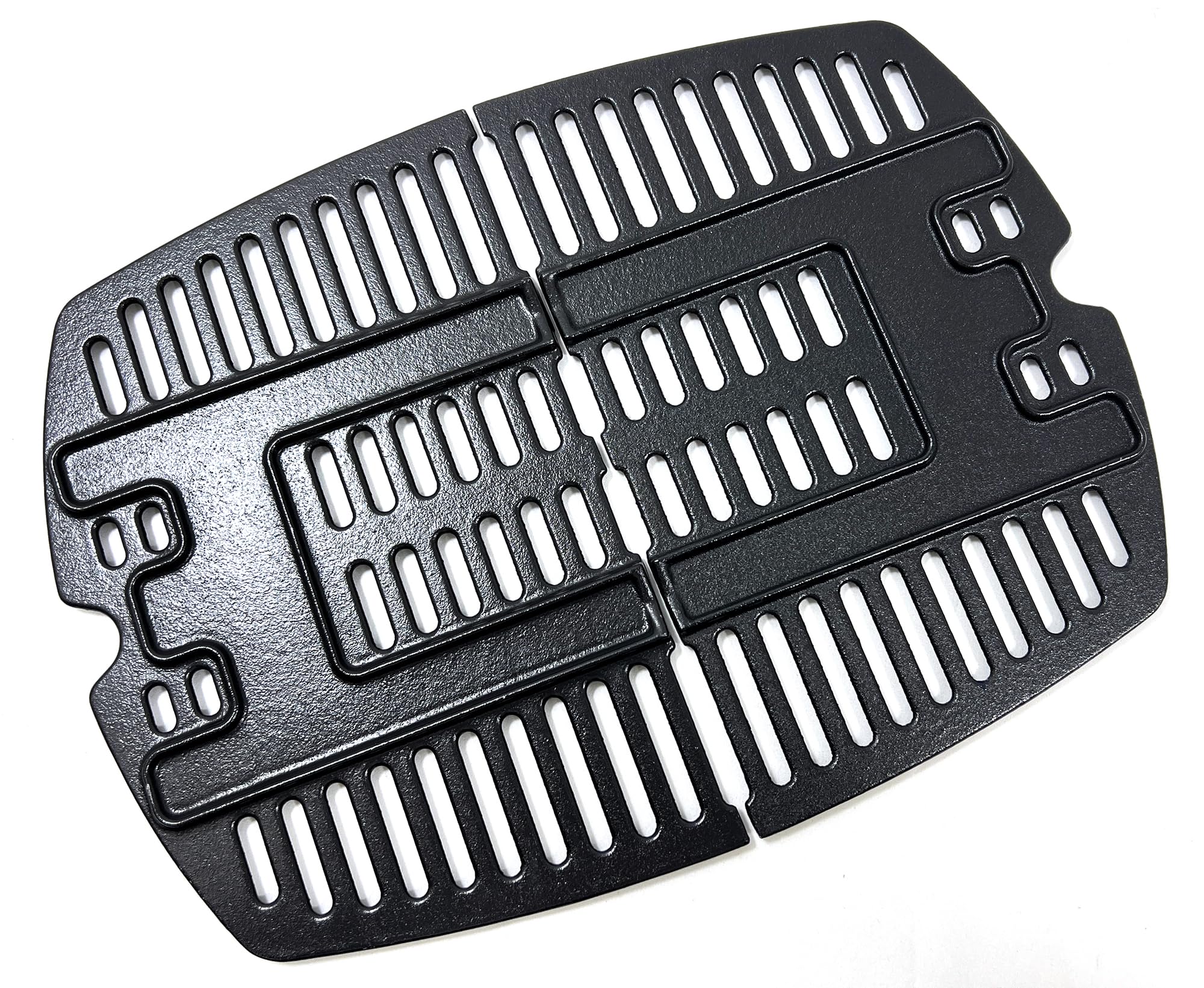 Direct Store grates next to ruler illustrating the 8.5 by 12.7 inch dimensions